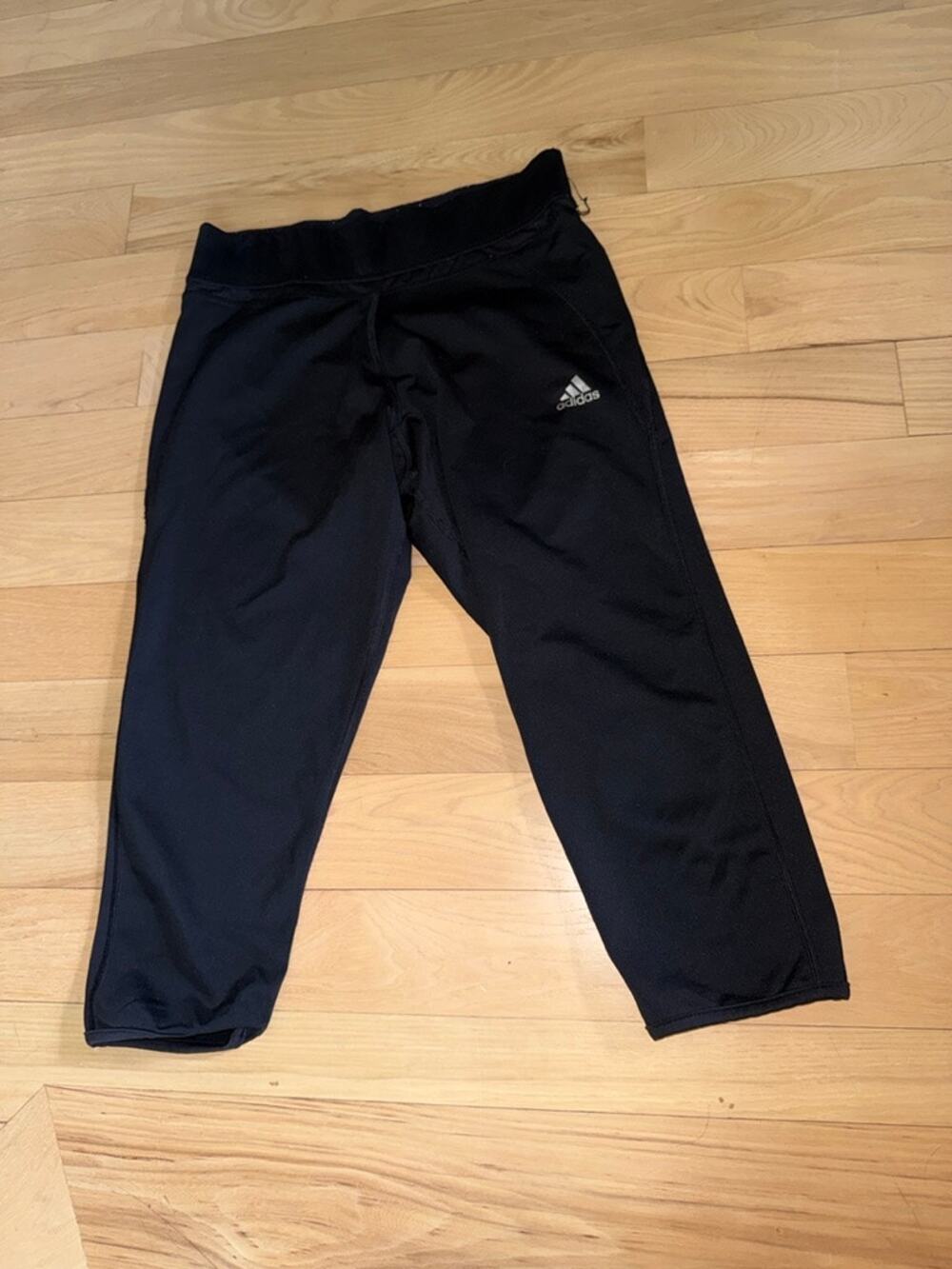 Adidas Climalite Black Cropped Leggings
